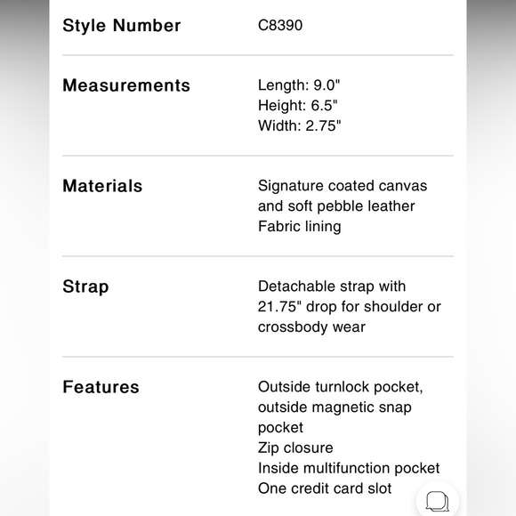 Coach Camera Bag In Signature Canvas With Heart Print - Picture 7 of 7